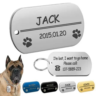 Cozy Wozy “Dog Tag” ID Tag